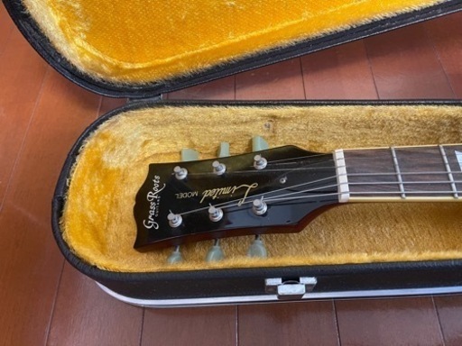 GrassRoots レスポール 中古ギター ハードケース付き