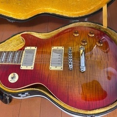 GrassRoots レスポール 中古ギター ハードケース付きの画像