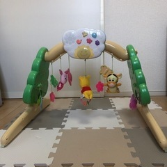 くまのプーさん えらべる回転6WAY ジムにへんしんメリー