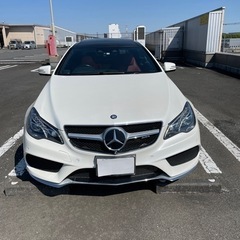 メルセデスベンツE250クーペ AMGスポーツPKG白パール