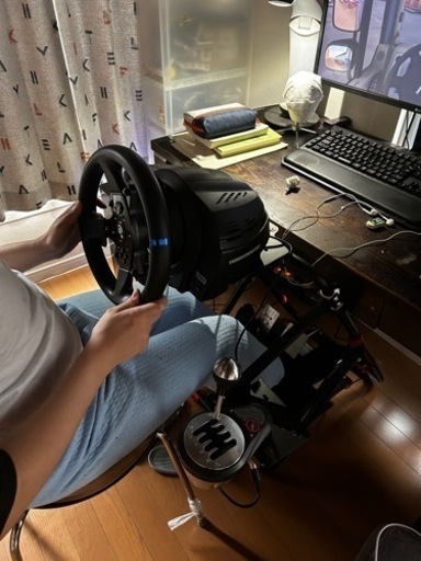 thrusmaster t300rs gt（ギア、フレーム付き)