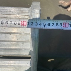 アルミラダー　2本の画像