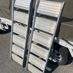 アルミラダー　2本の画像