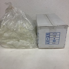 使い捨てフォークとナイフ個別梱包の画像