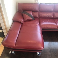 ニトリのカウチソファーの出品。の画像
