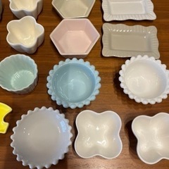 カラフル★離乳食食器セット　21点の画像