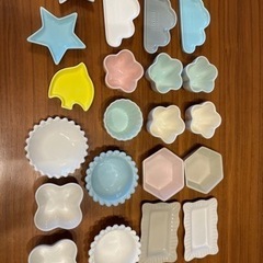 カラフル★離乳食食器セット　21点の画像