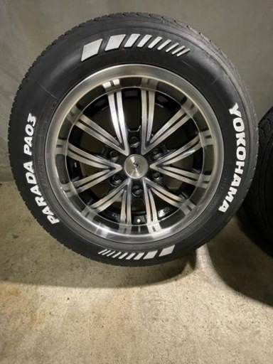 ハイエース17インチタイヤ　ホイール4本セット❗️