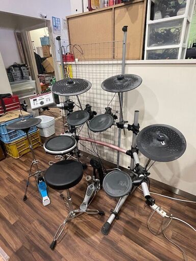 【苫小牧バナナ】YAMAHA/ヤマハ 電子ドラムセット DTX PRESSⅣ スペシャルセットV2 スローン付き 動作OK♪