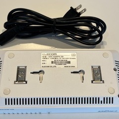 エレコム スイッチングハブ ギガビット 8ポート EHC-G08PN-JWの画像