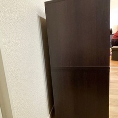 【お渡し先決定】扉付きカラーボックスの画像
