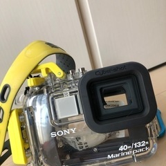 ✨美品✨SONY  水中　カメラ　防水カメラケース　ダイビングの画像