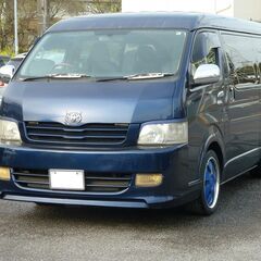H18 ハイエース　車椅子移動車　モデリスタエアロツアラー　４ｗ...