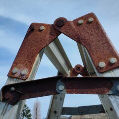 はしご兼用脚立　ALINCO MR-210s　使用感ありの画像