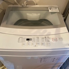 洗濯機　無料　美品　(取扱説明書付き)