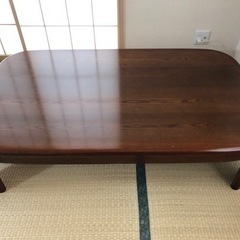 大きめのコタツテーブル