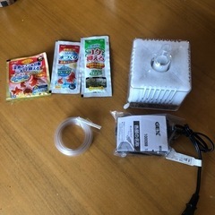 未使用水槽用ポンプ　金魚飼育スタートおまけ付き