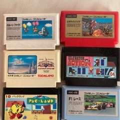 ファミコンソフト　18本の画像