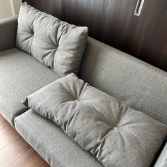東谷 3人掛けソファ グレー 未使用品
