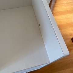 ［売約済］ランドセルラック・2人用・ホワイト・キャスター付の画像