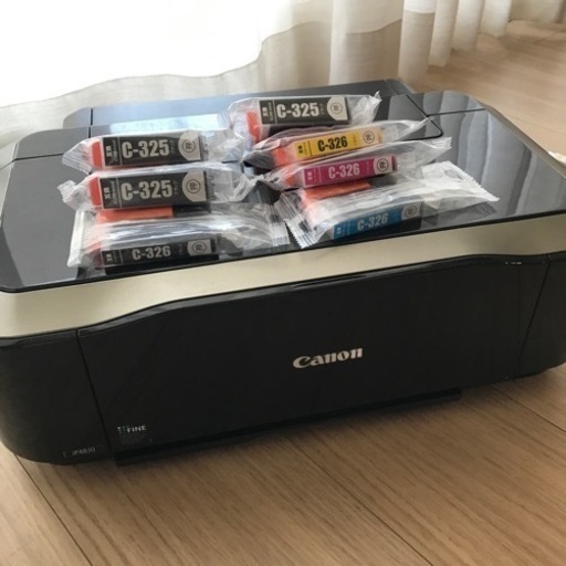 キャノン　iP4830 A4プリンター(未使用互換性インクカートリッジ付)