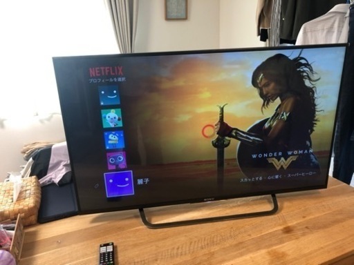 SONY4K液晶テレビ　ジャンク