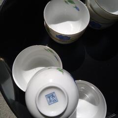 値下げ　茶器、湯呑セット（新品未使用）の画像