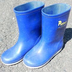 子ども用長靴 17cm ブルー USED