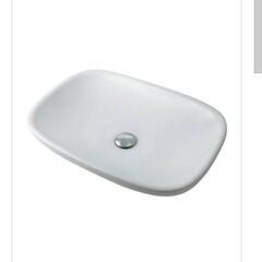 5万5千円から5万円に　新品未使用　丸型洗面器　カクダイ　LY-...