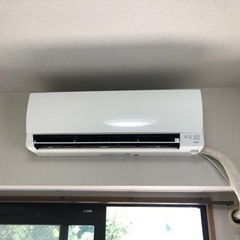 エアコン2台 取り外し済み