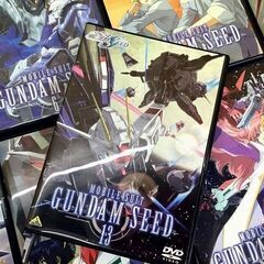 【 アニメ 機動戦士ガンダムSEED 】DVDボックスセット　1巻～13巻　全50話　トランプカード付属　欠品有り　現状品の画像