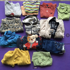 こども 雨靴 １７、19、約20サイズ と子供服まとめ売り 大量...