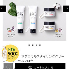 【値下】【新品】BOTANIST ボタニカルスタイリングクリームの画像