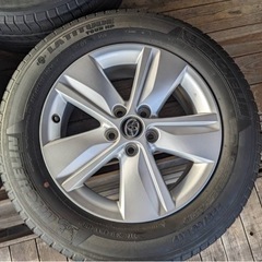 60ハリアー　純正ホイール4本セット　ホイール美品の画像