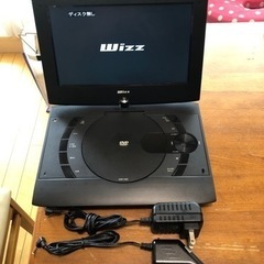 ジャンク品 DVDプレーヤー ACアダプター・車載用アダプター付き