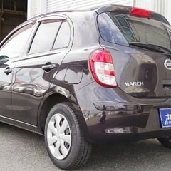 ご来店不要❕見積り～ご契約までLINEでOK🚗日産 マーチ １２Ｓ　Ｖパッケージの画像