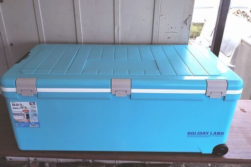 伸和 ホリデーランドクーラー CBX-76L 76リットル クーラーボックス 水抜き栓 キャスター付き