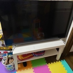 49インチ　テレビ　画面映りません