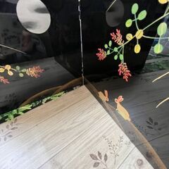 桜井漆器☆屏風の画像
