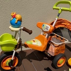 プーさん　三輪車の画像