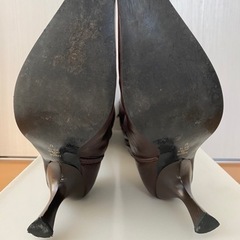 ブーツ　レザーの画像