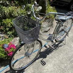 ごく普通の自転車の画像