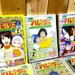 【 アニメ ジャングルはいつもハレのちグゥ デラックス 】DVDボックスセット　1巻～6巻 全12話　初回限定特典ホタテキーホルダー付　現状品の画像