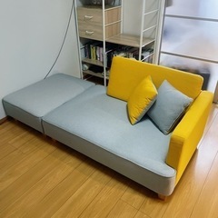 決まりました/【ほぼ新品/元値3万↑】2〜3人用ソファ/