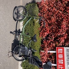 チャイルドシート付き　自転車