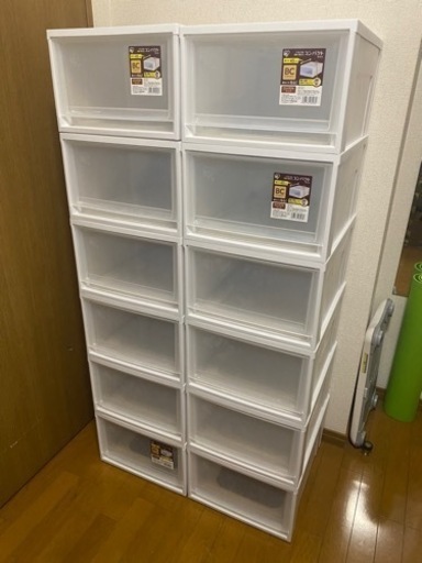 アイリスオーヤマ チェスト 収納ケース 12個まで
