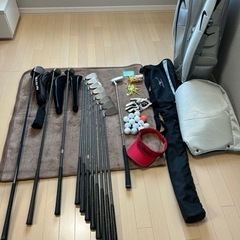 ゴルフバック　クラブセット