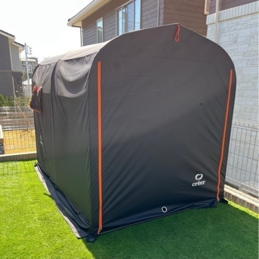 バイクガレージ　サイクルハウス　自転車置き場　クレエ