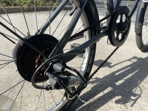 取引中）ギア付き折りたたみ自転車