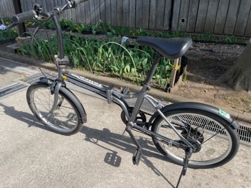 （取引中）ギア付き折りたたみ自転車